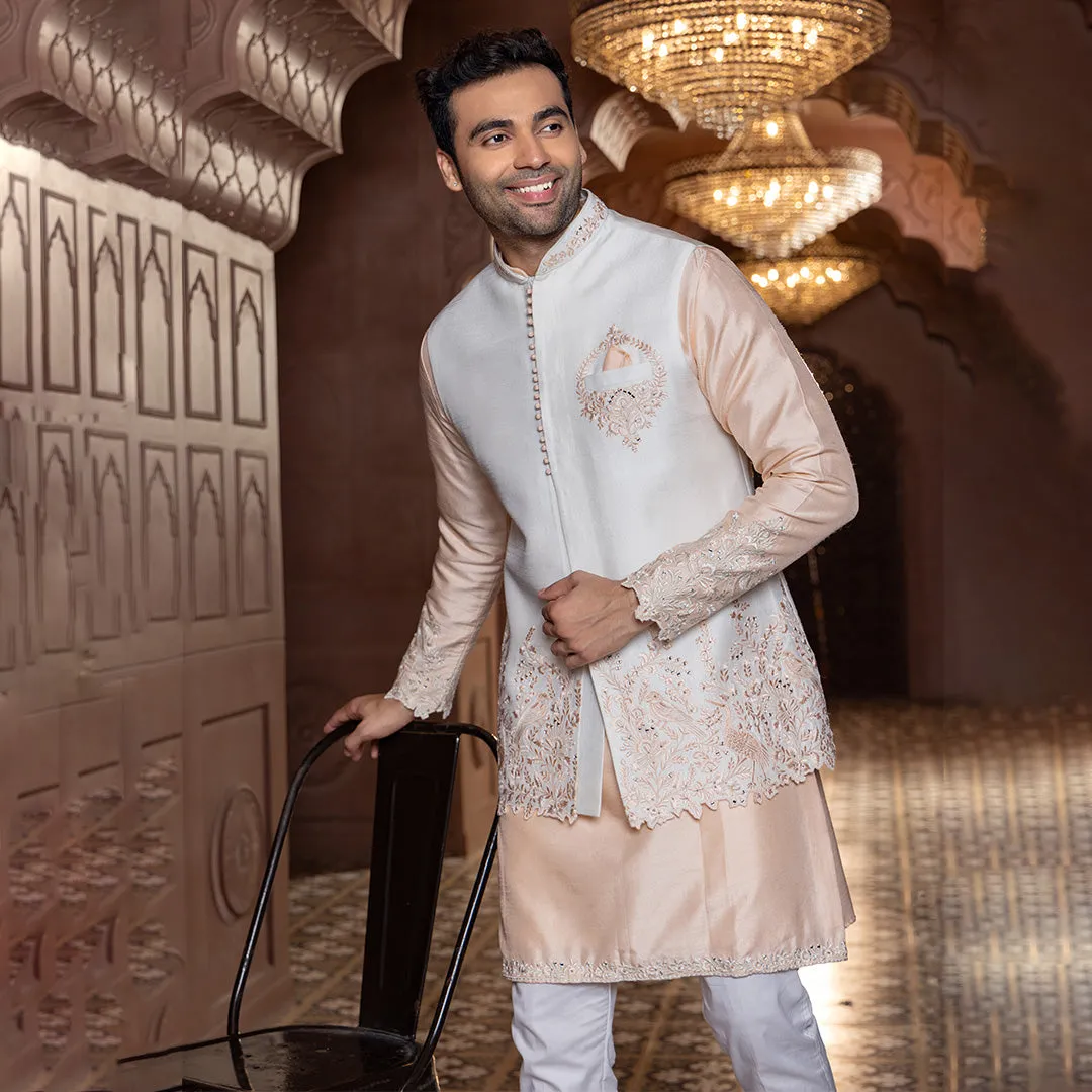 Sophisticated Embroidered Kurta Bandi with Classic Detailing and  Charm