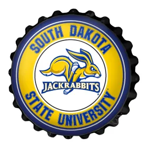 South Dakota State Jackrabbits: Bottle Cap Wall Sign