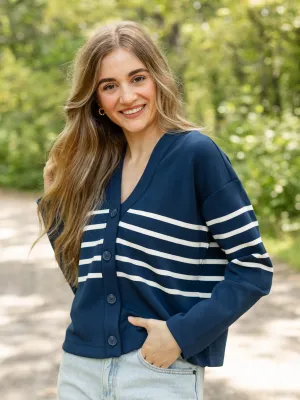 SPANX Air Essentials Stripe Cardigan