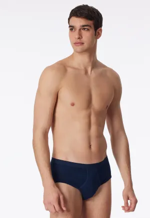 Sport Briefs with Fly in Navy