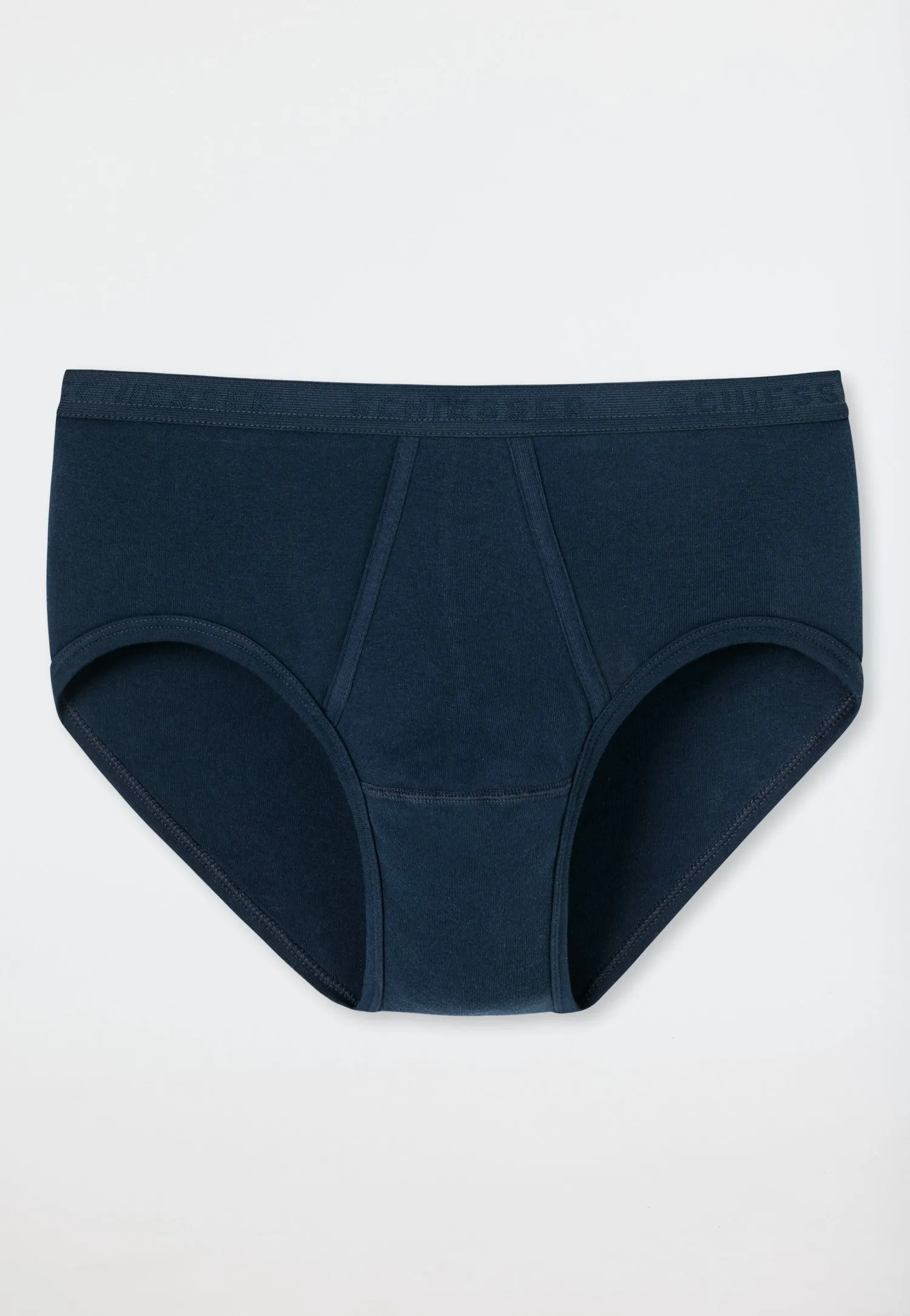 Sport Briefs with Fly in Navy