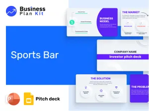Sports Bar Pitch Deck Example