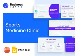 Sports Medicine Clinic Pitch Deck Example