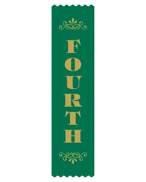 SR11 4th Place Satin Ribbon