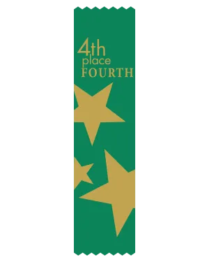 SR57 4th Place Satin Ribbon