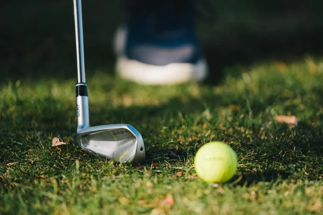Série fers golf droitier taille 2 vitesse lente - INESIS 500