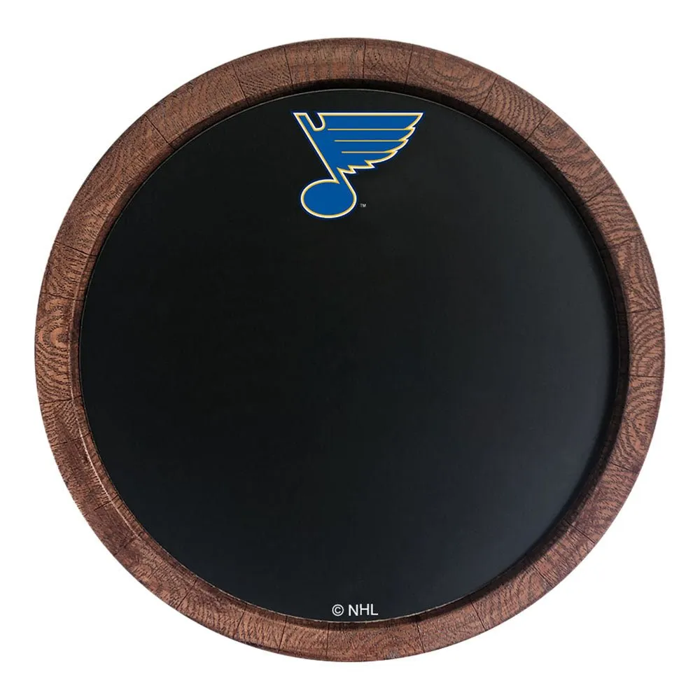 St. Louis Blues: Barrel Top Chalkboard Sign