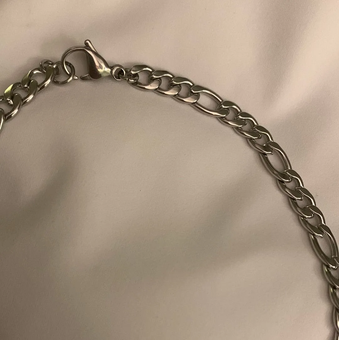 Stainless Steel Figaro Chain