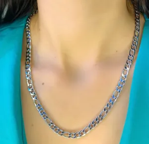 Stainless Steel Figaro Chain