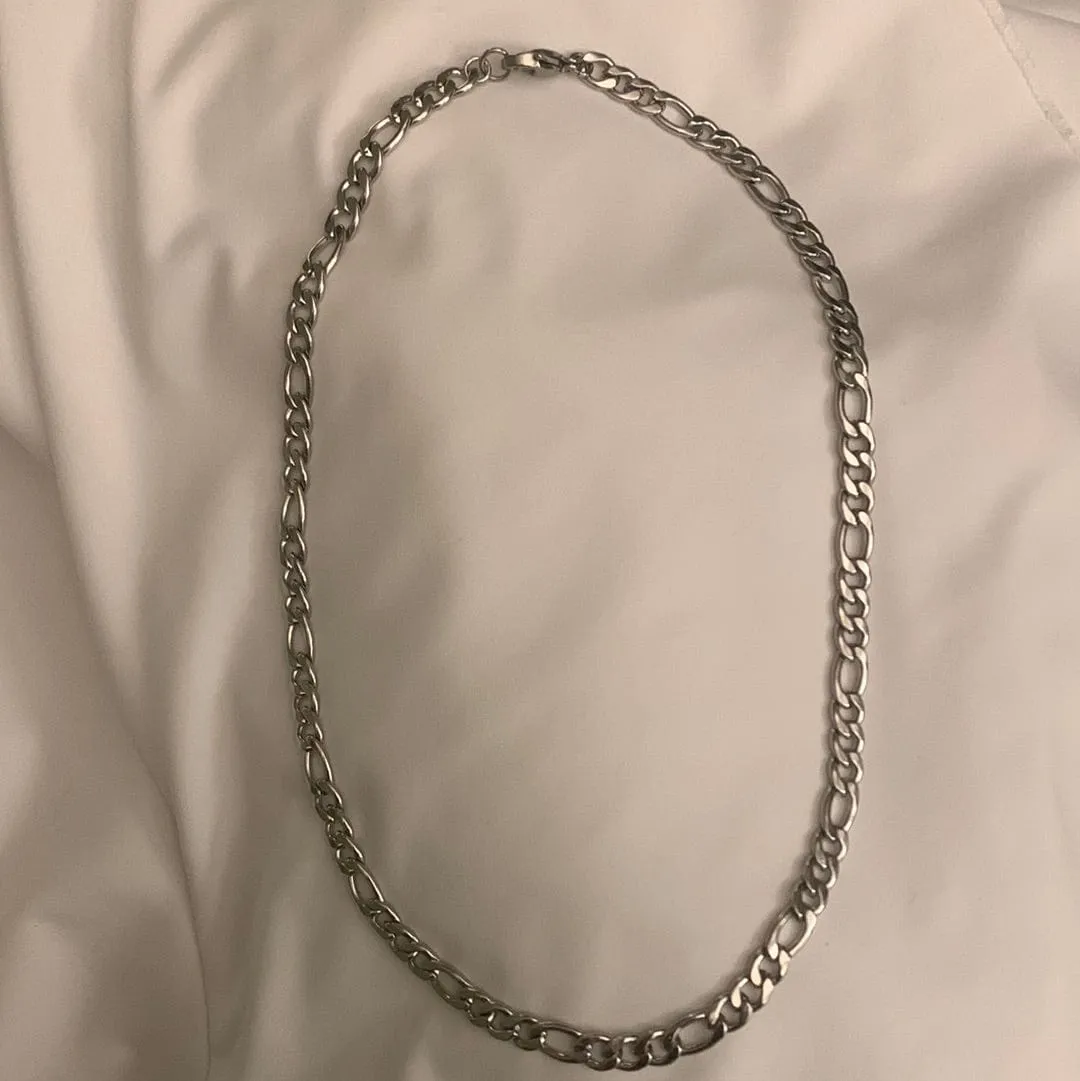Stainless Steel Figaro Chain