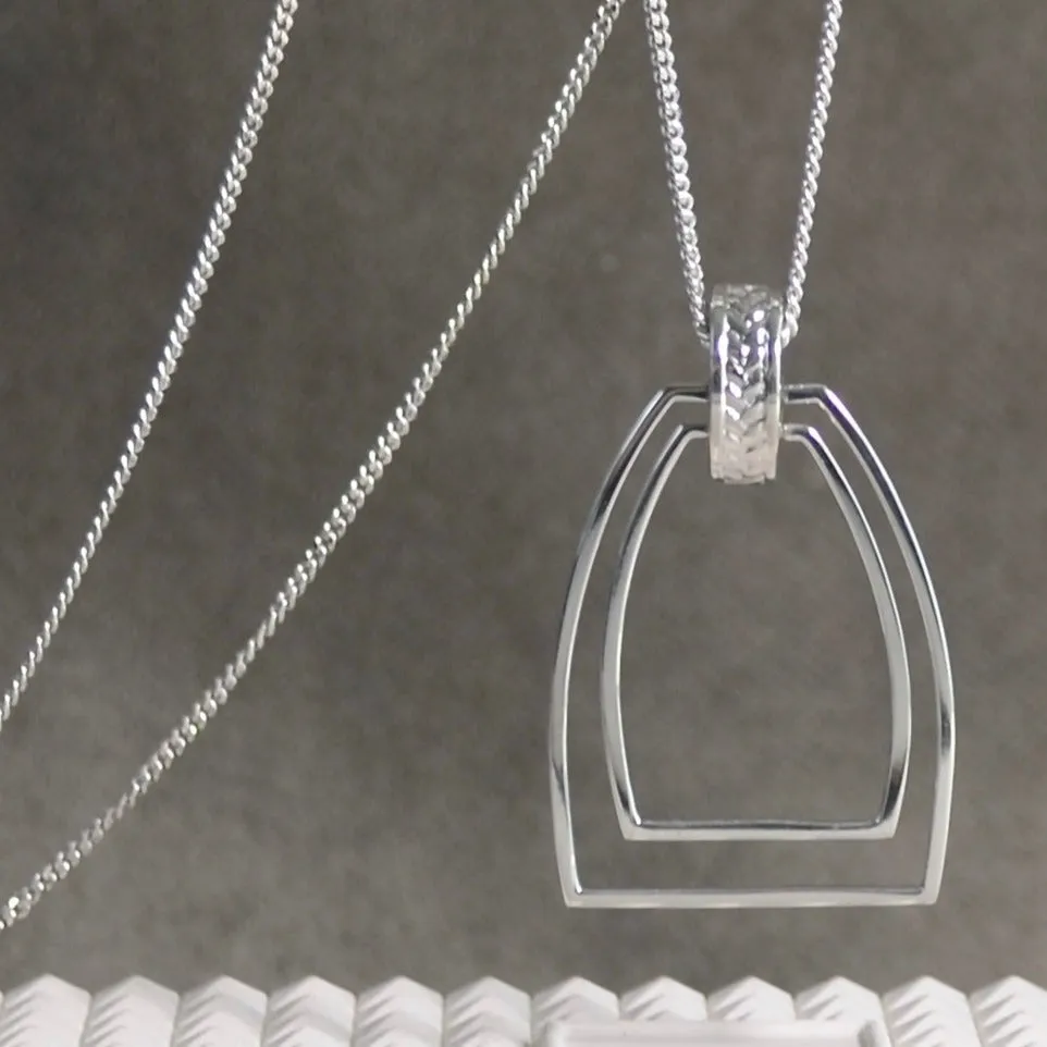 Stirrup Iron Necklace