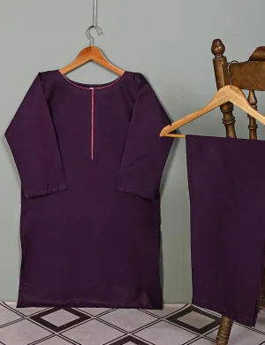 STP-005G-Purple - 2Pc Cotton Stitched