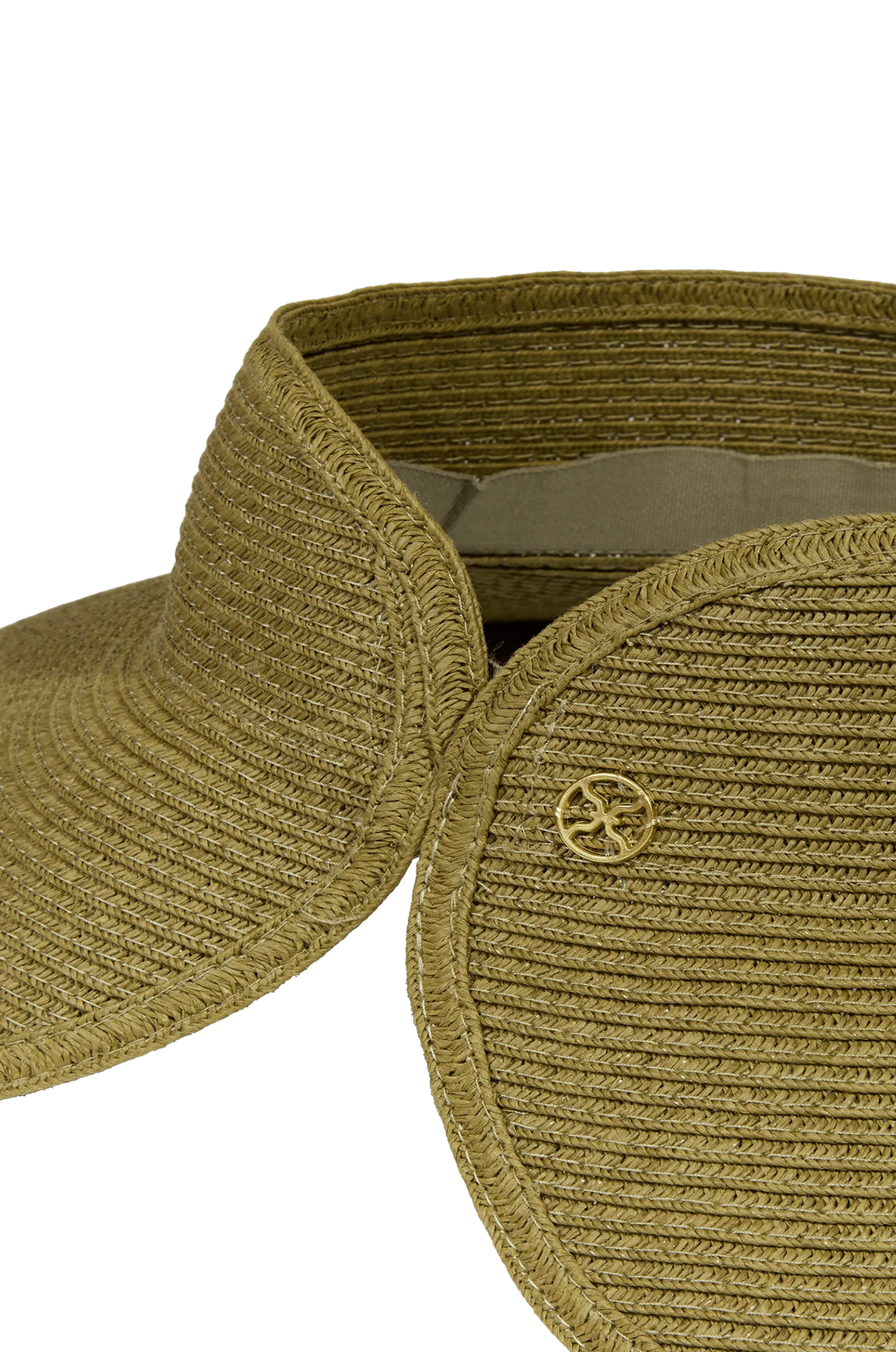 Straw Visor - Green