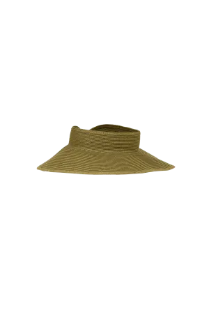 Straw Visor - Green