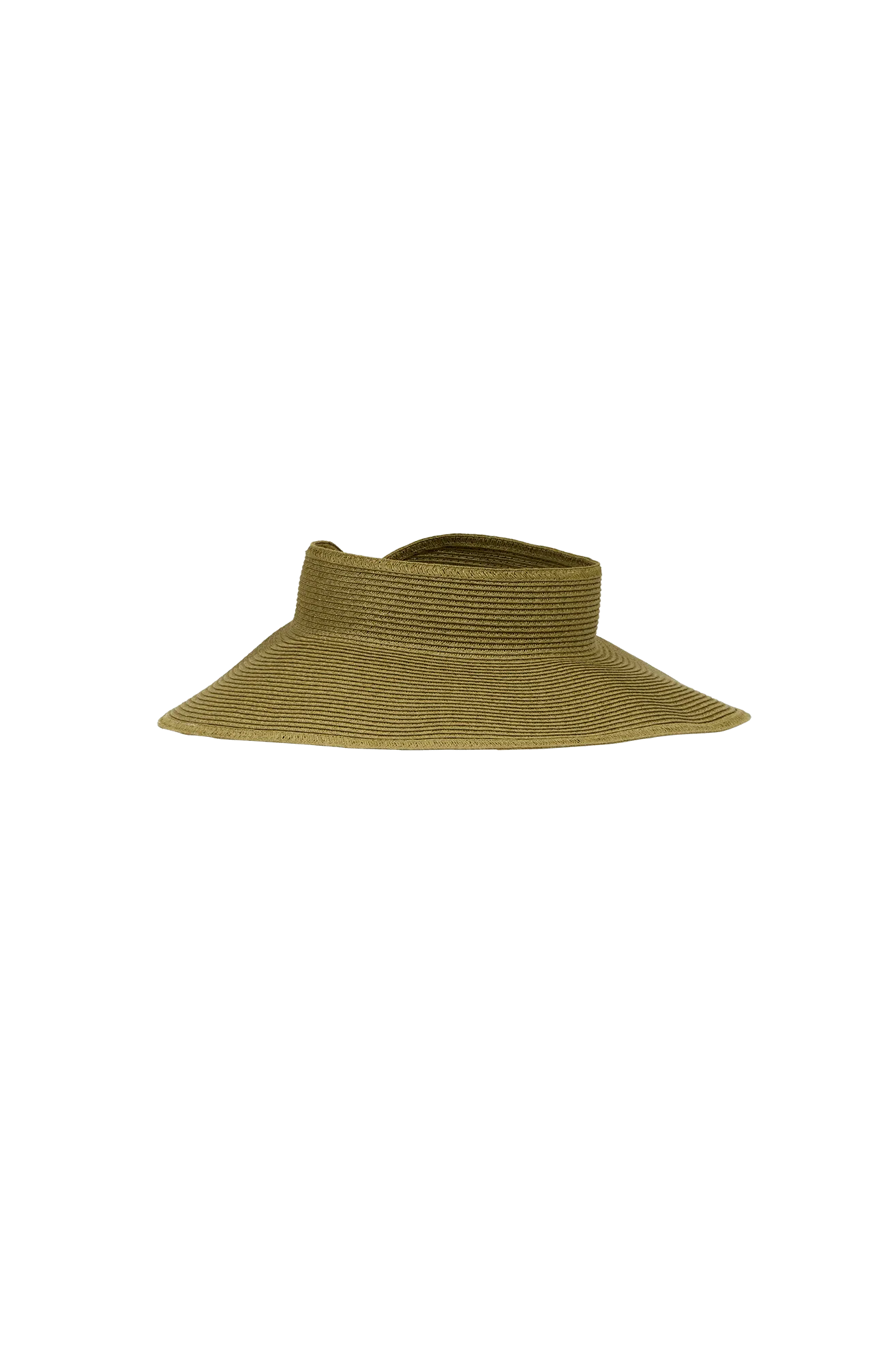 Straw Visor - Green