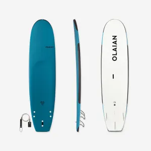 SURF MOUSSE 100 renforcé  8'2" 100 L   leash