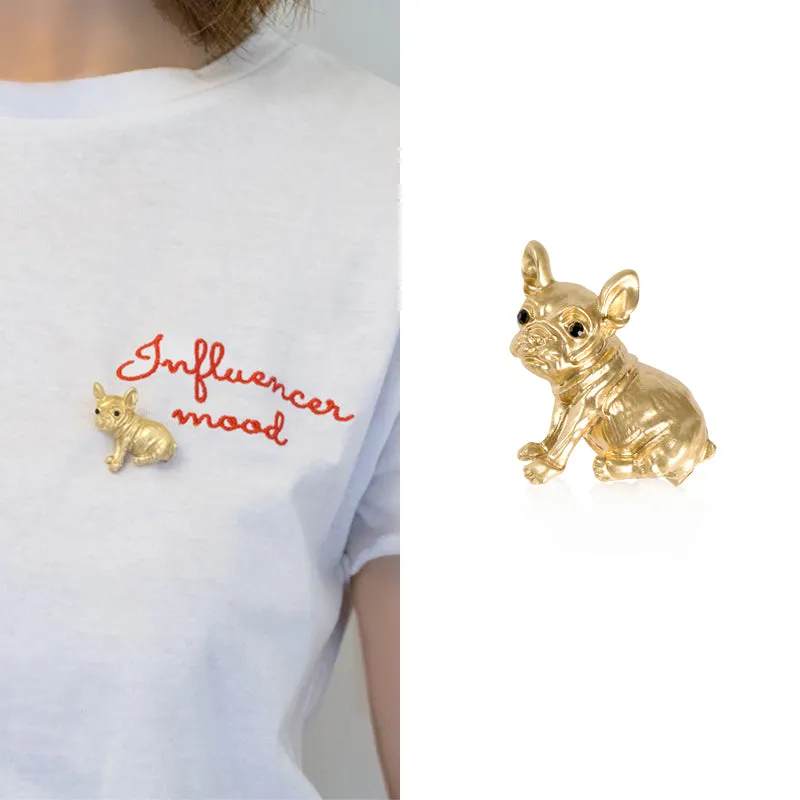 Sweet Love for Pets French Bulldog Brooch