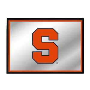 Syracuse Orange: Framed Mirrored Wall Sign