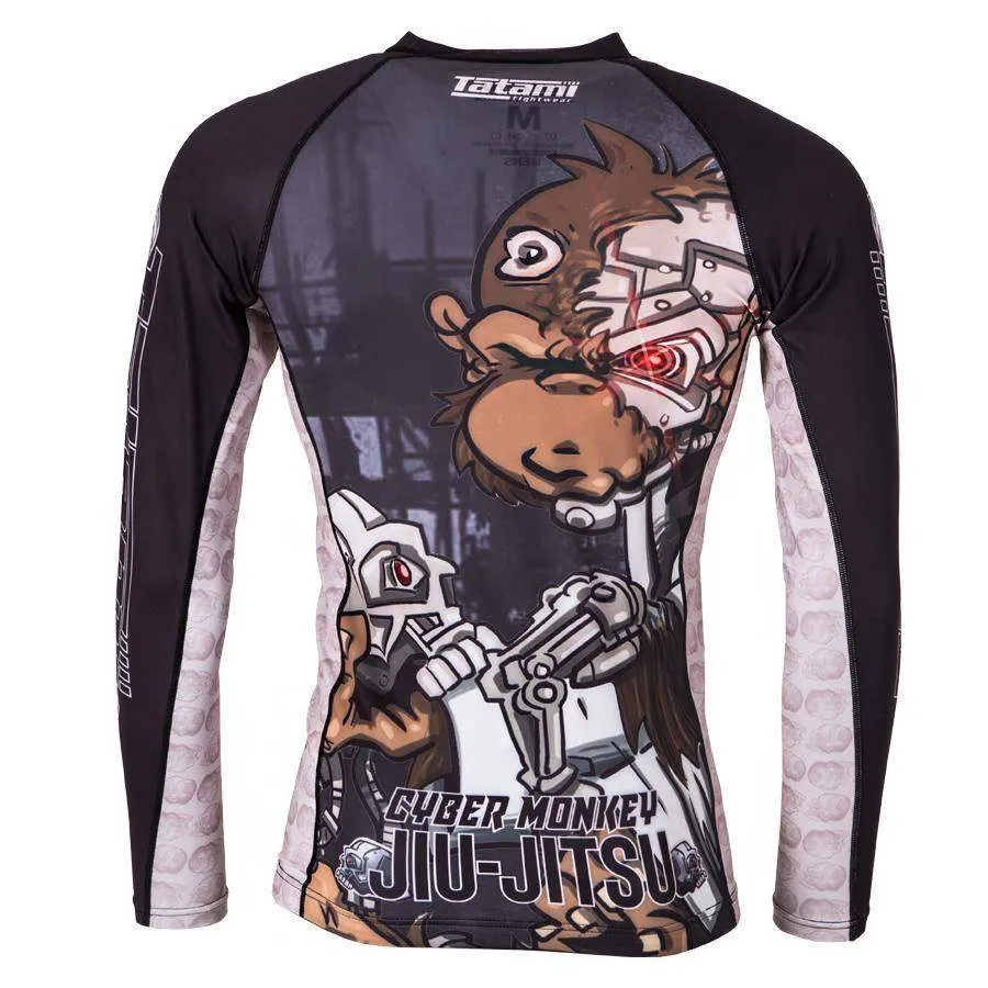Tatami® Cyber Thinker Monkey Rash Guard