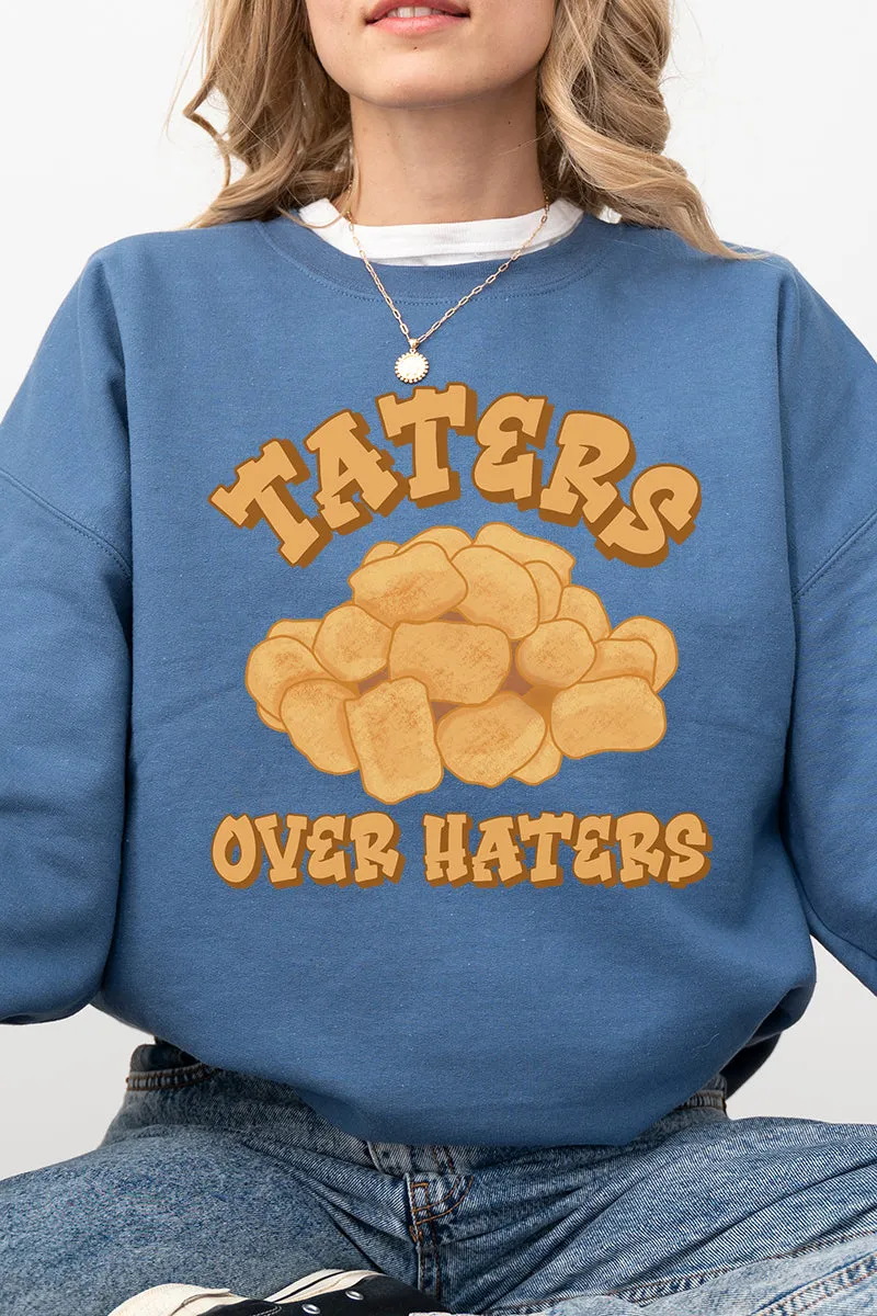 Taters Over Haters Heavy-weight Crew Sweatshirt