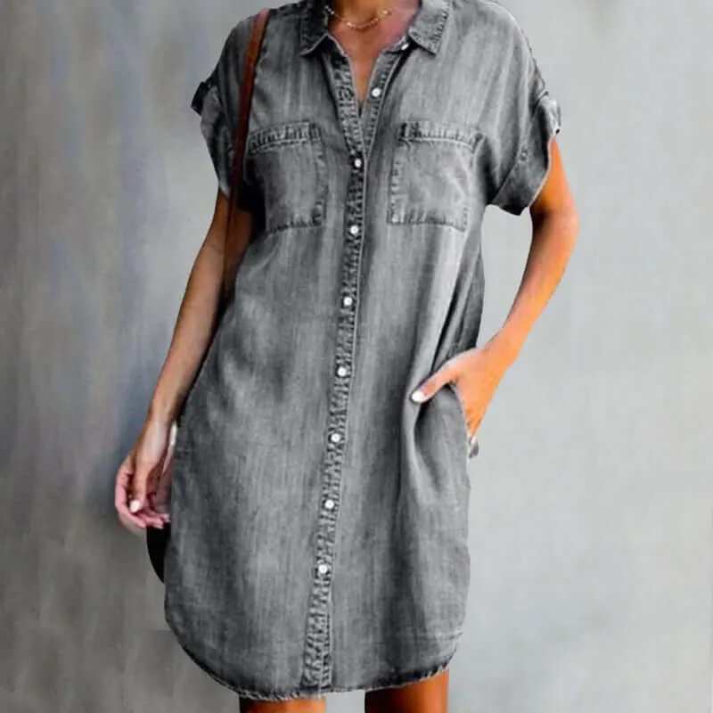 Tessa™ | Simple Shirt Dress