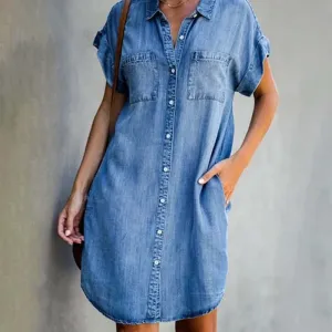 Tessa™ | Simple Shirt Dress