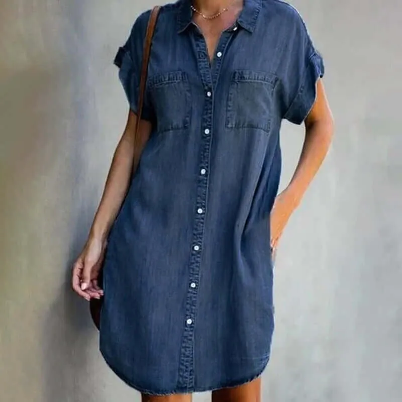 Tessa™ | Simple Shirt Dress