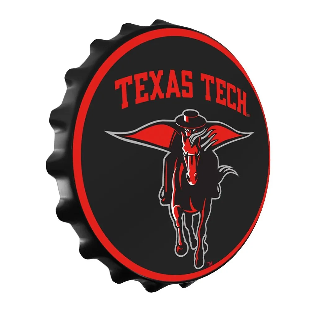 Texas Tech Red Raiders: Masked Rider - Bottle Cap Wall Sign