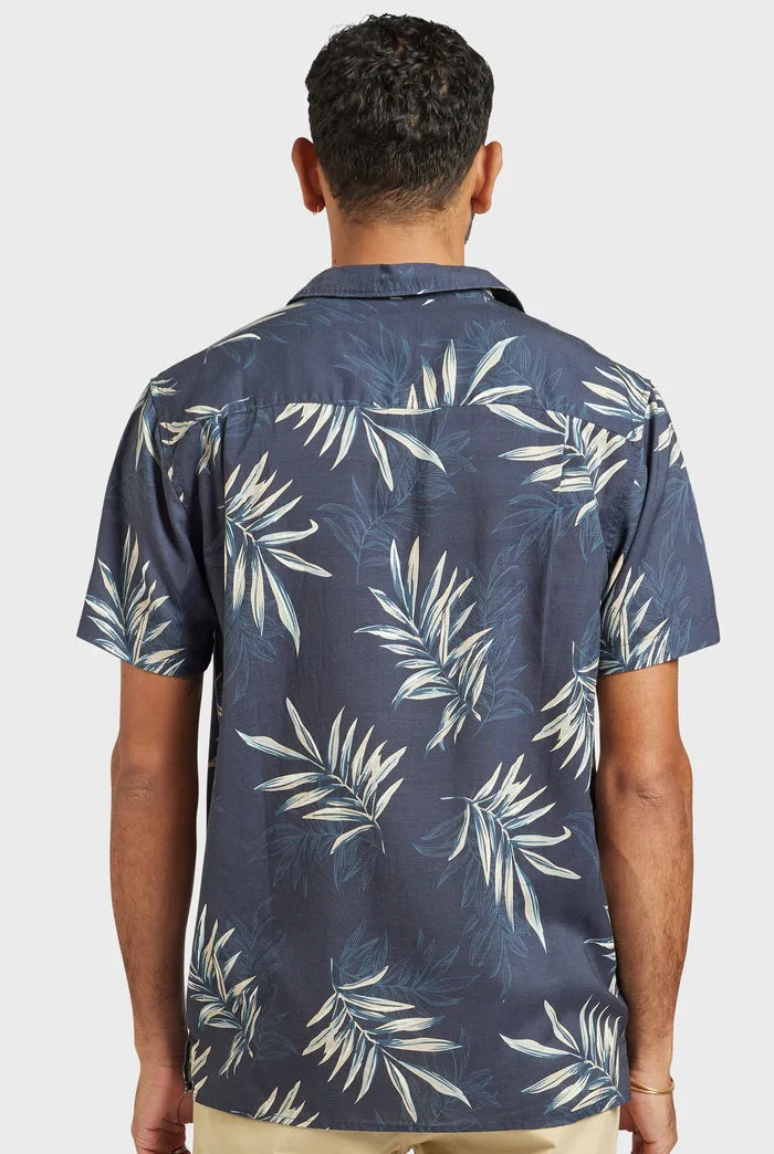The Academy Brand Garner Short Sleeve Shirt - Navy