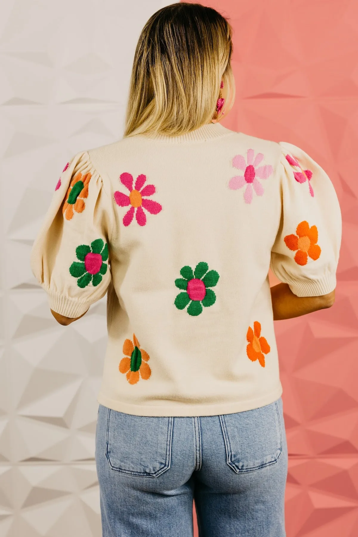 The Juliana Floral Sweater