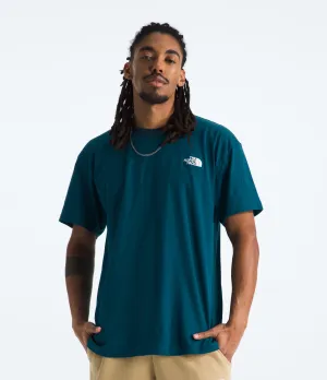 THE NORTH FACE SHORT SLEEVE EVOLUTION BOX FIT TEE - MIDNIGHT PETROL