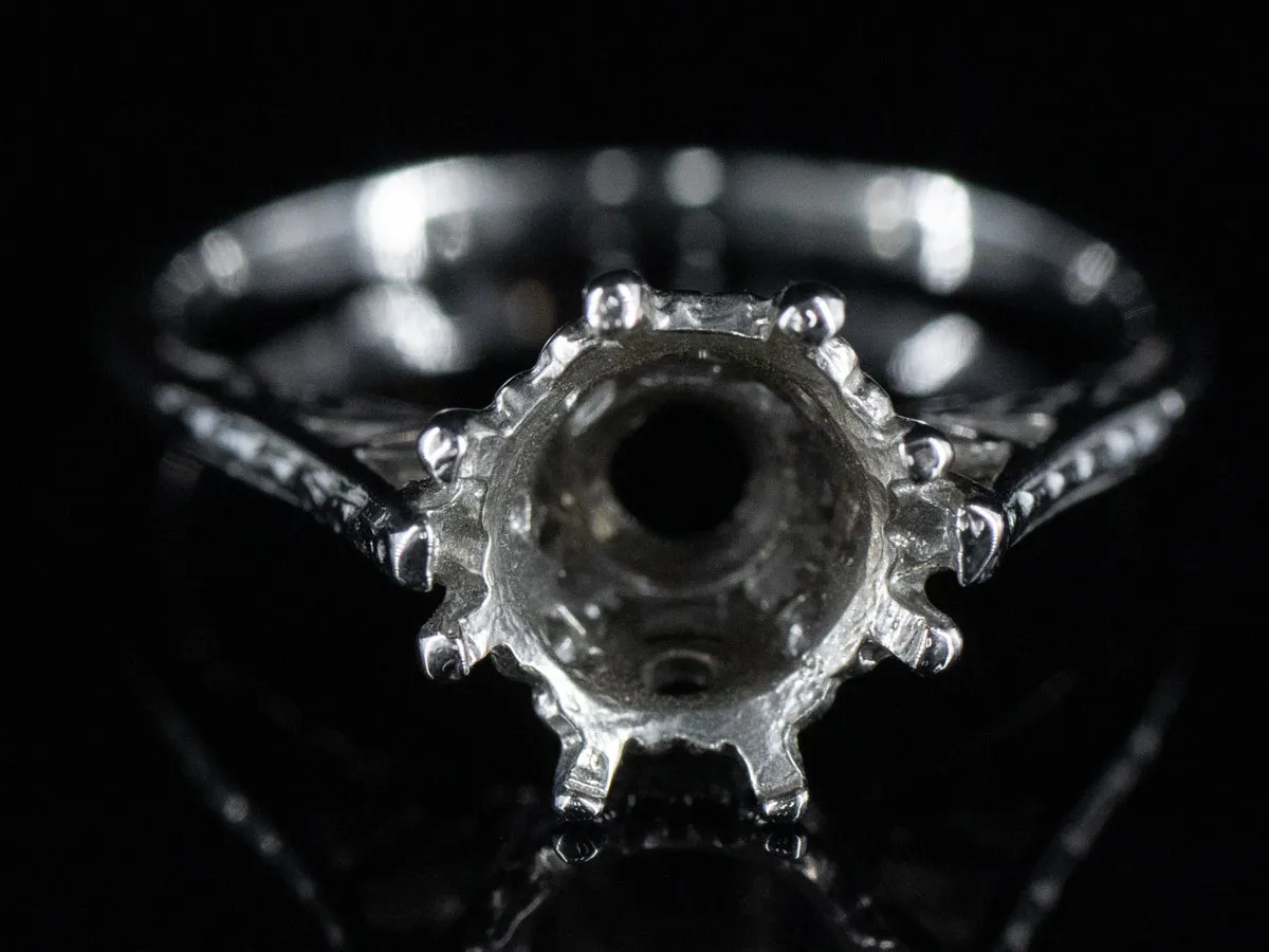 The Woodbury Semi-Mount Engagement Ring