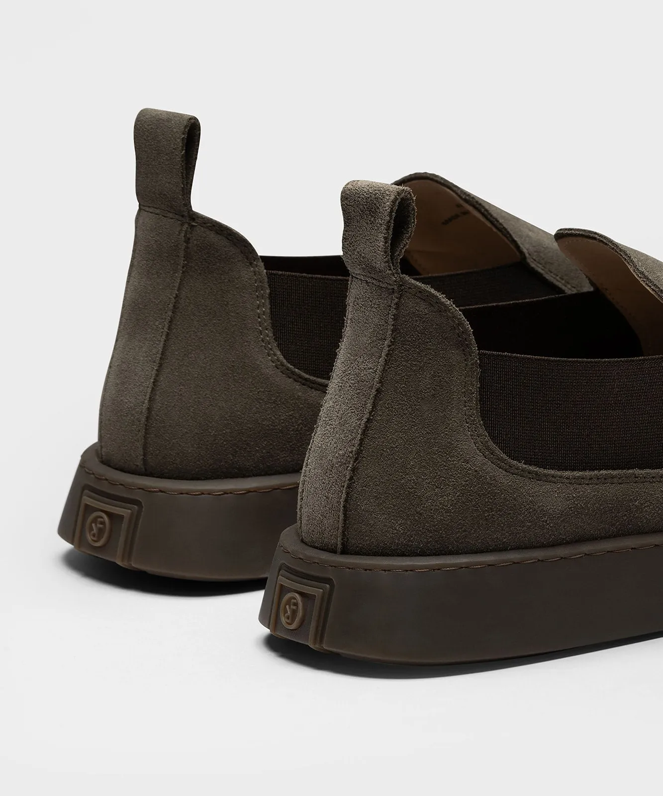 The Yog Taupe Suede