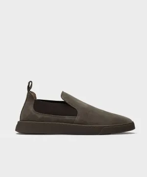 The Yog Taupe Suede
