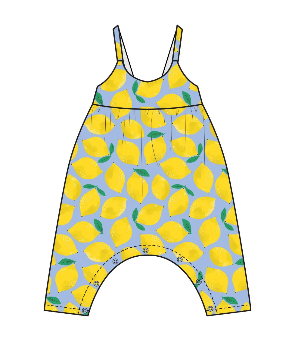 Tie Back Romper