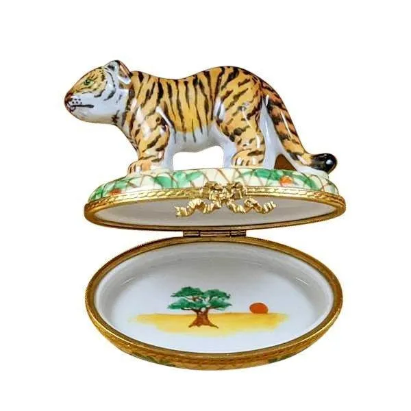 Tiger limoges box