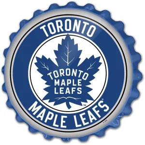 Toronto Maple Leaf: Bottle Cap Wall Sign