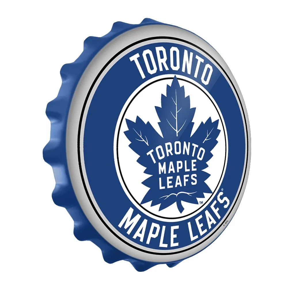 Toronto Maple Leaf: Bottle Cap Wall Sign