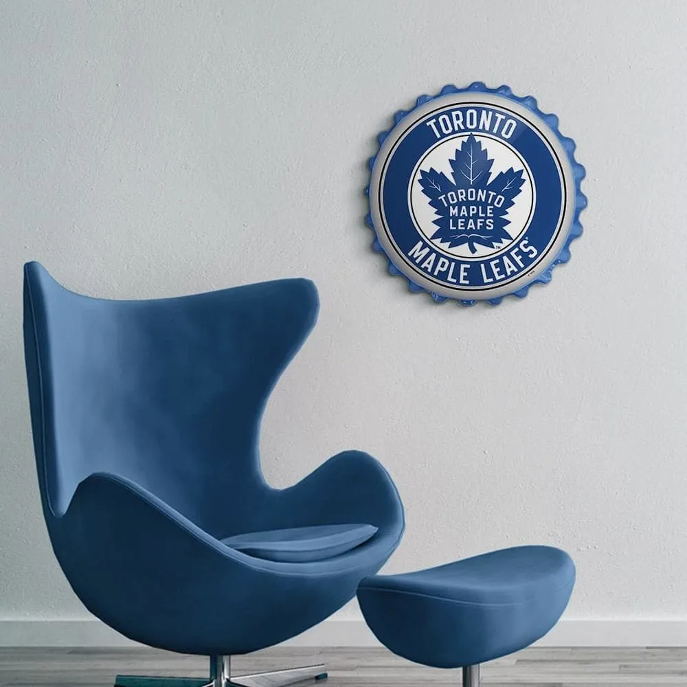 Toronto Maple Leaf: Bottle Cap Wall Sign