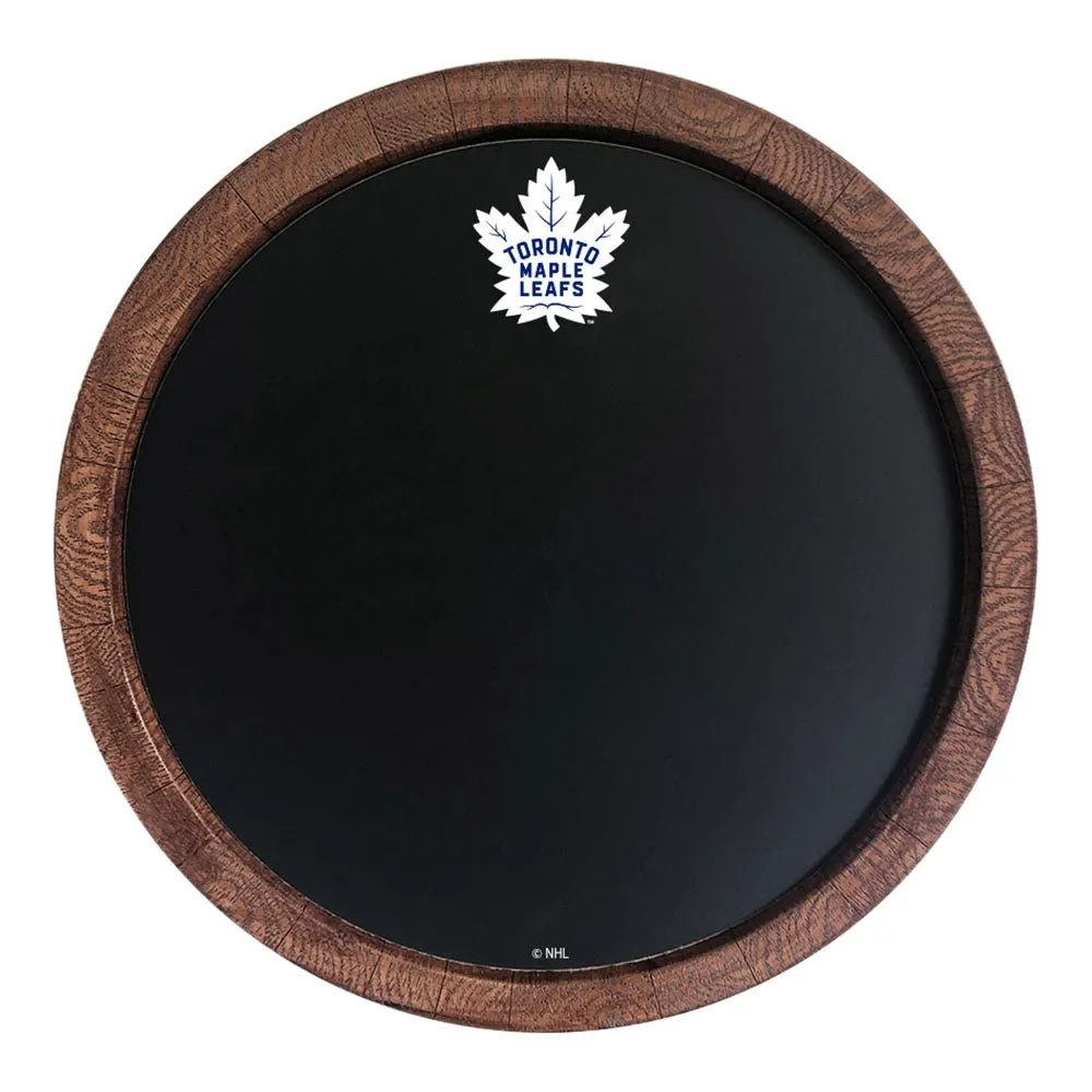 Toronto Maple Leafs: Barrel Top Chalkboard Sign