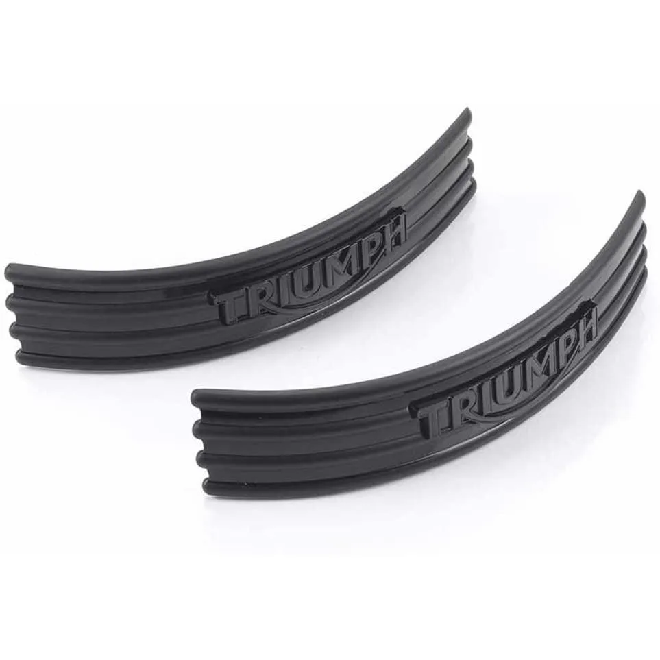 Triumph 4 Bar Badge - Black