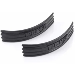 Triumph 4 Bar Badge - Black