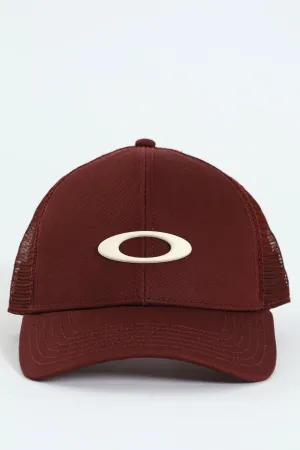 Trucker Ellipse Hat - Burgundy