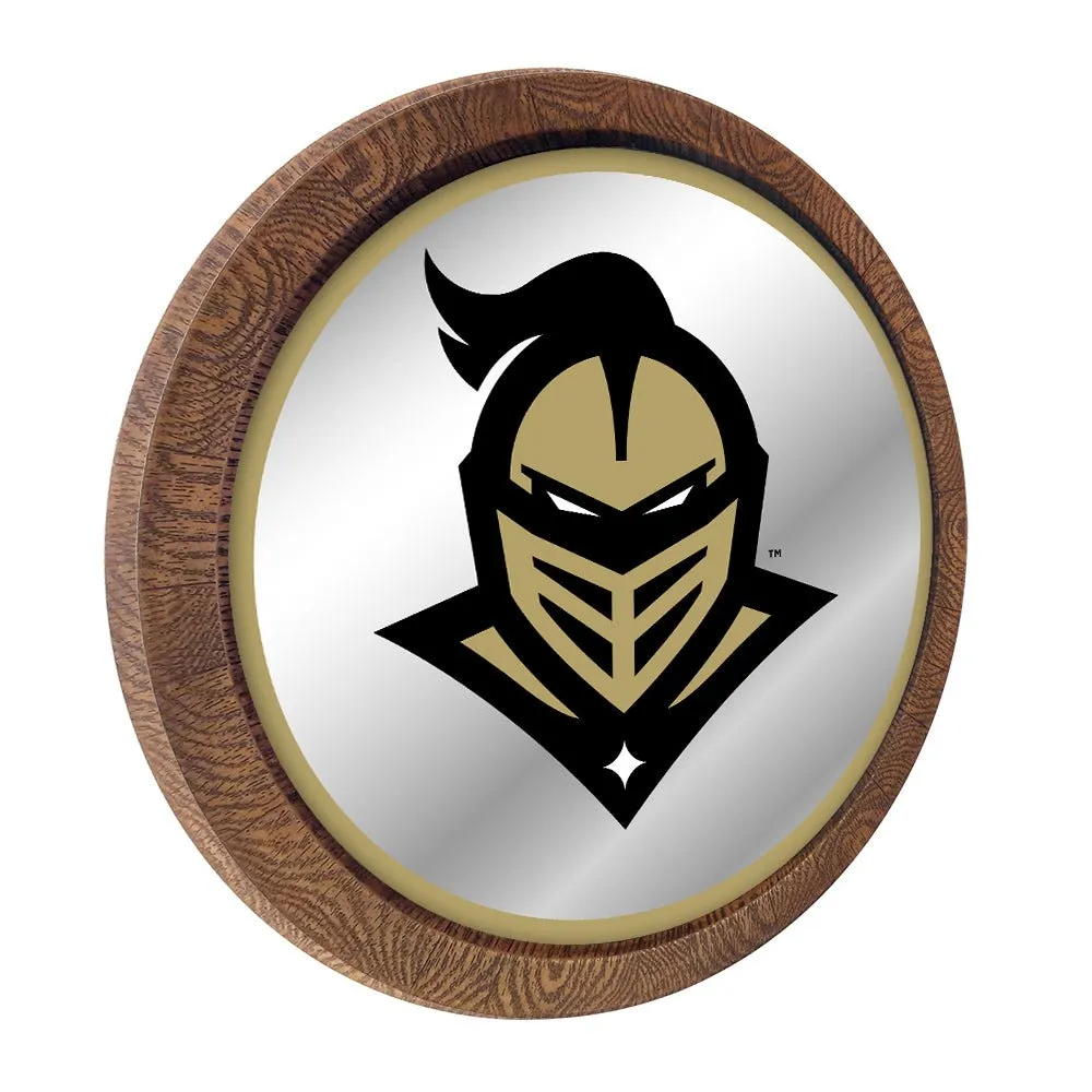 UCF Knights: Mascot - Mirrored Barrel Top Mirrored Wall Sign