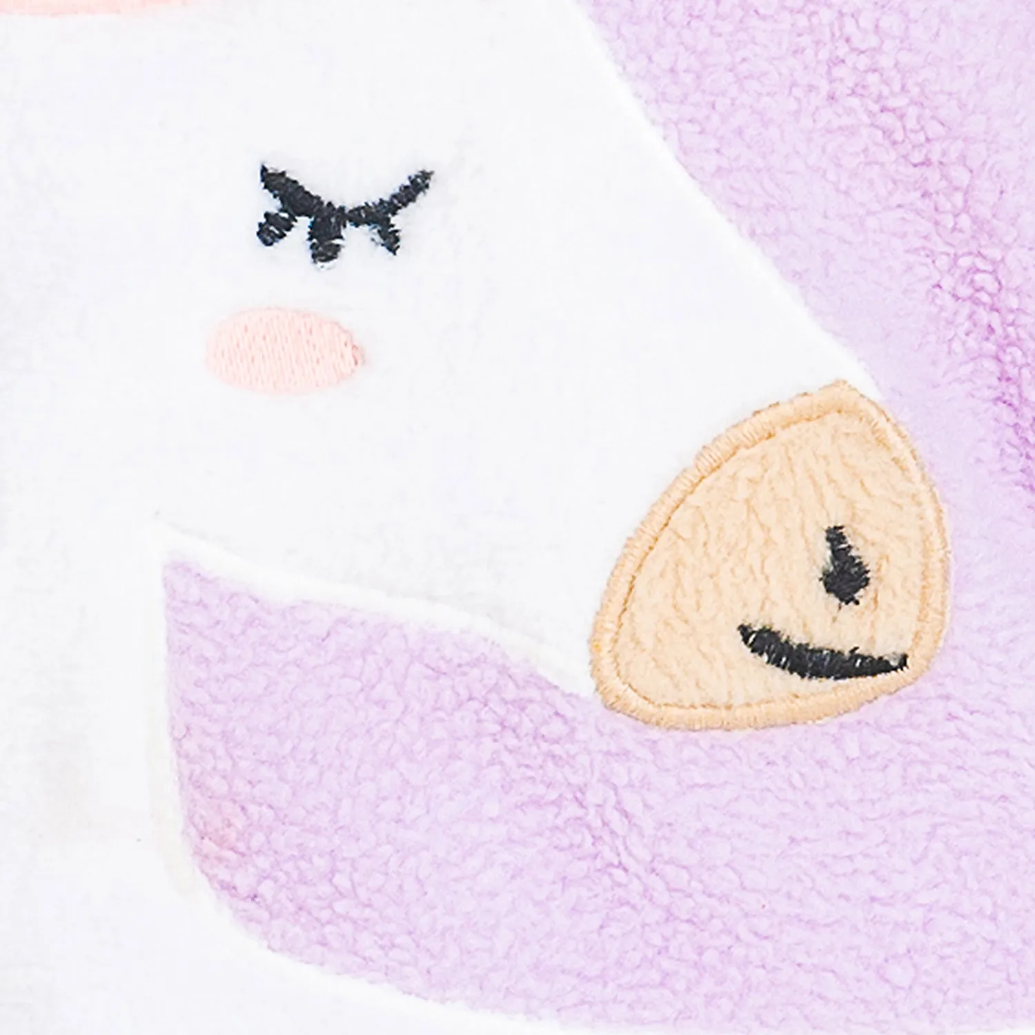 Unicorn Applique Winter Nightsuit
