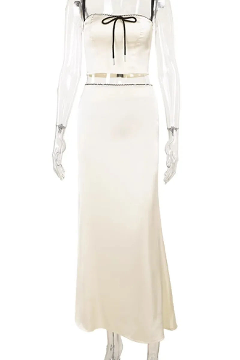 UR3178 Cami Top and Skirt Set