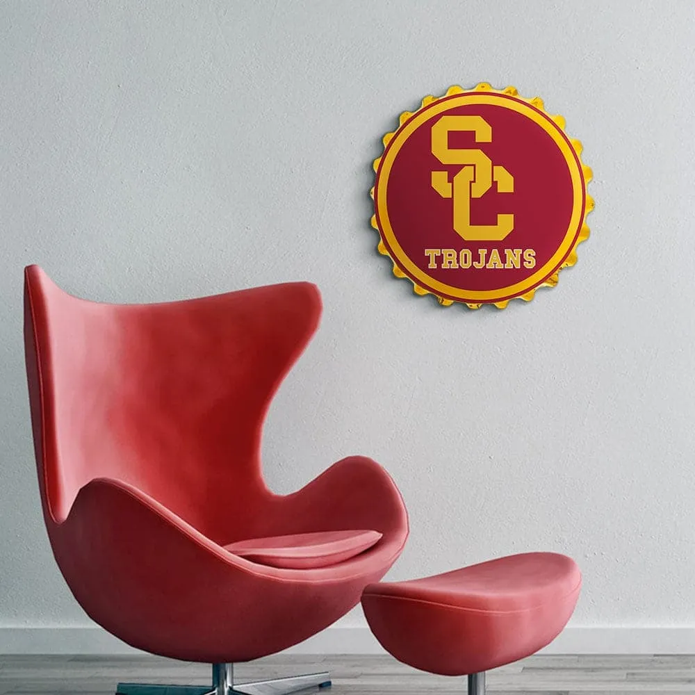 USC Trojans: Bottle Cap Wall Sign