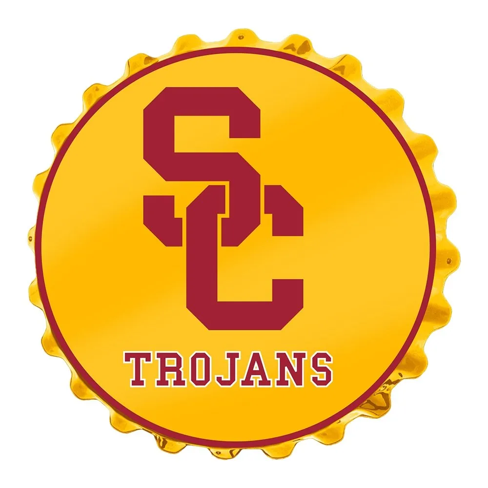 USC Trojans: Bottle Cap Wall Sign