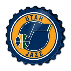 Utah Jazz: Bottle Cap Wall Sign