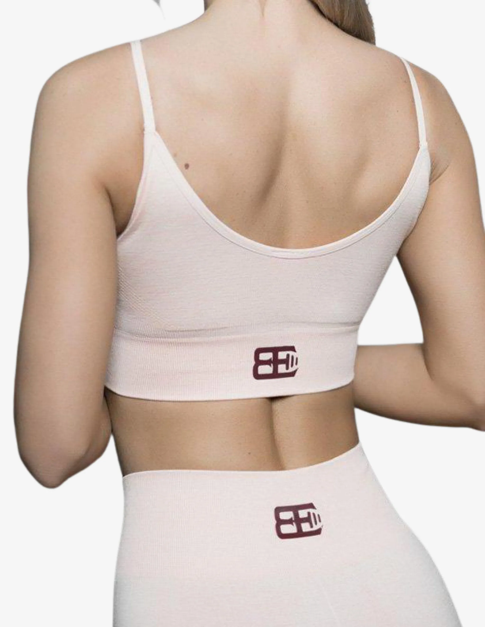 Valkyrie Seamless Sports Bra - Nude